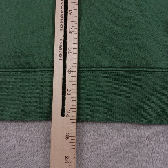 Nike Sweater Mens Medium Green Hoodie Pullover Casual Streetwear Fleece - Picture 8 of 9
